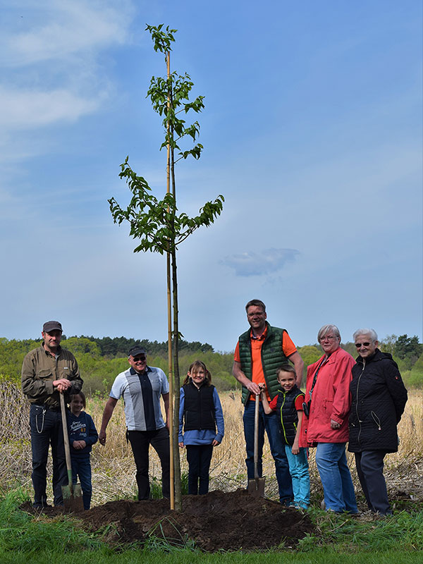Pflanzung Baum der Jahres 2018